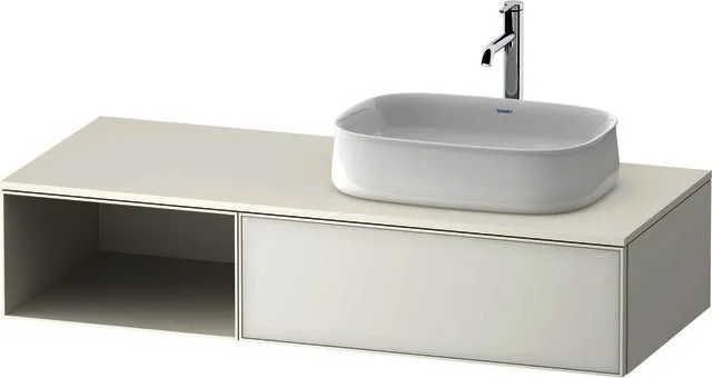 Duravit Kon.-WTU wandh. Zencha 550x1300x281mm Weiß/Weiß Supermatt 1 Ausz.
