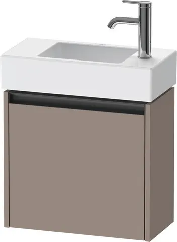 Duravit WTU wandh. Ketho 2, 1 Tür, TA l. 440x484x238mm, Basalt Matt