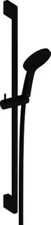 Duravit Brauseset 700m, Handbrause 1-Jet Rain, Brauseschlauch1600, Schwarz – Bild 2