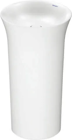 Duravit Waschtisch freisteh.,500mm White Tulip,Weiß o.ÜL,o.HLB,mit Öffnung hinten