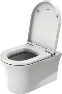Duravit WWC 540mm White Tulip, HygieneFlush weiß,rimless,TS, Durafix inkl., HYG – Bild 5