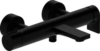 Duravit Tulum by Starck Einh.-Wannenmisch. AP Keramikmischsy. Umstellvent. Schwarz M.