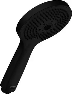 Duravit Handbrause 3-Jet D120 Rain/Pulse/Mono, Schwarz Matt – Bild 4