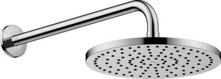 DU Kopfbrausenset Minus Flow, D250, Rund Brausearm 410mm, Chrom HG