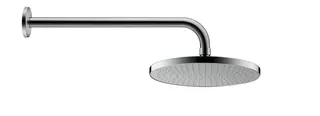 Duravit Brausearm L 410mm, Wandmontage Rosette Rund, Chrom HG – Bild 5