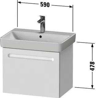WTU Duravit No.1 wandhäng.1 Auszug 478x590x426mm – Bild 5