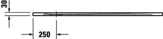 Duravit Sustano Duschwanne R.Ek 1400x1000x30 Mineralguss,Weiß Matt – Bild 4