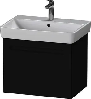 WTU Duravit No.1 wandhäng. 1 Auszug 478x590x426mm, Graphit Matt – Bild 3