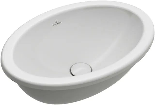 Villeroy & Boch EinbauWT Loop&Friends 570x410mm ov o. ÜL. Außenseite glasiert Weiß Alpin