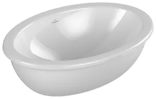 Villeroy & Boch UnterbauWT Loop&Friends 560x380mm ov m. ÜL. Außenseite glasiert Weiß Alpin – Bild 2