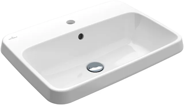 Villeroy & Boch EinbWT Architectura 600x450mm re-eckig 1HL. o ÜL US n gl weAlpin