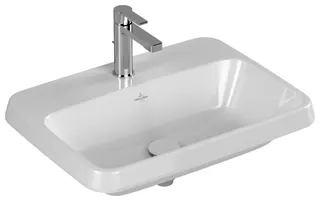 Villeroy & Boch EinbWT Architectura 600x450mm re-eckig 1HL. o ÜL US n gl weAlpin – Bild 2