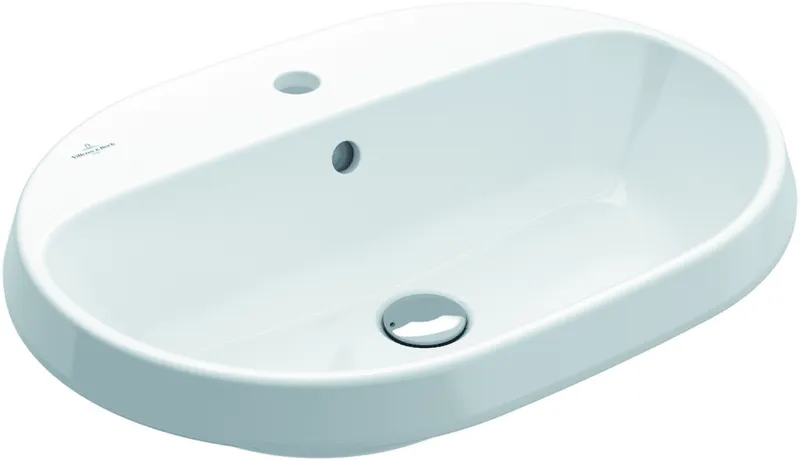 Villeroy & Boch EinbWT Architectura 600x450mm ov 1HL. o ÜL Unterseite nicht glasiert weAlpin