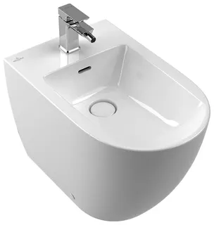Villeroy & Boch Bidet Subway 3.0 600x370x400mm Oval bodenstehend Weiß Alpin – Bild 2