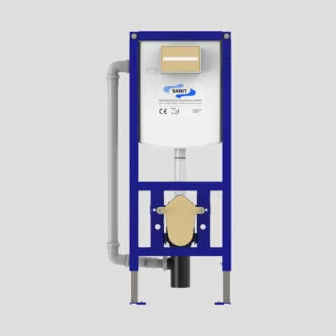 SANIT WC-Element INEO PLUS 450 mit Rohrbelüfter
