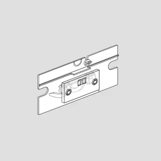 SANIT Abdeckplatte F102 Revisionsöffnung Betätigung von vorn