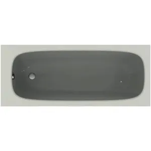 Ideal Standard Körperform-Badewanne i.life 1700x700x450mm Weiß – Bild 3