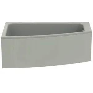 Ideal Standard Raumspar-Badewanne i.life 1600x900x450mm links Weiß – Bild 2