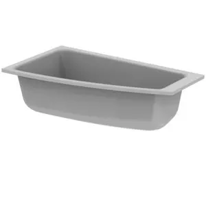 Ideal Standard Raumspar-Badewanne i.life 1600x900x450mm links Weiß – Bild 4
