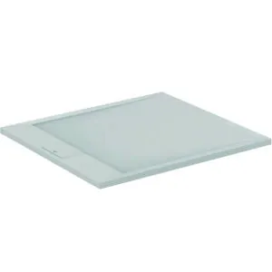 IS Rechteck-BRW Ultra Flat S i.life 1000x900x30mm Carraraweiß