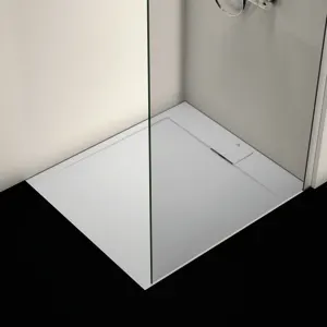Ideal Standard Rechteck-BRW Ultra Flat S i.life 1000x900x30mm Carraraweiß – Bild 4