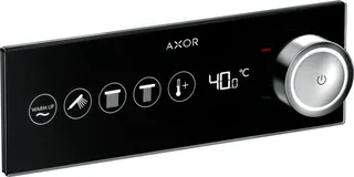 Hansgrohe Fertigset für 3 Verbraucher RainPad schwarz/chrom – Bild 2