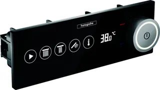Hansgrohe Fertigset für 3 Verbraucher RainPad schwarz/chrom – Bild 3