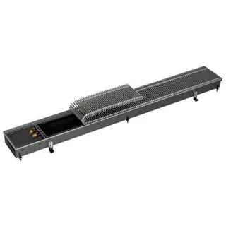 Kampmann Unterflurkonvektor Katherm NK137 092/137/1600 R-Rost alu. natur elox.