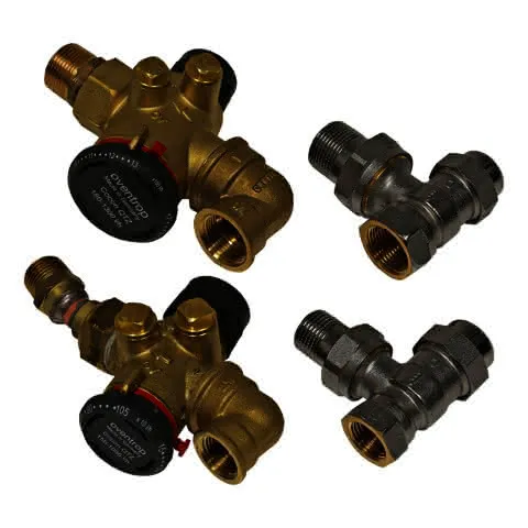 Kampmann VentilKit Venkon DDU 4-Lt. BG:66 links HZ 150-1050 Kühl. 250-1800l/h