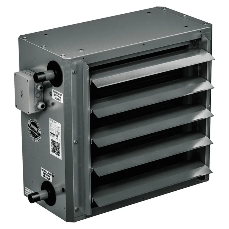 Kampmann Lufterhitzer TOP Typ 4830680R WTA Cu alu. EC-V. Rep.-Schalter