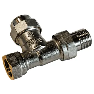 Kampmann Rücklaufverschraubung DN15 R 1/2" Typ 145954 Durchgang, kvs-W. 2,3 – Bild 2