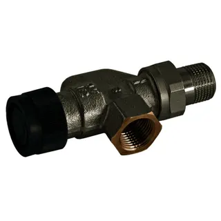 Kampmann Ventilunterteil Anschl. 1/2 Zoll Typ 246909 mit Winkelverschraubung – Bild 2