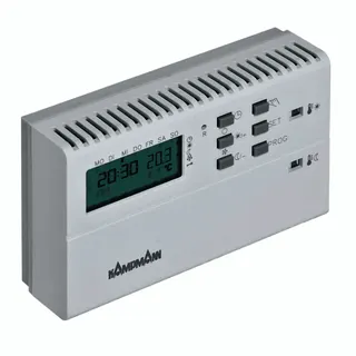 Kampmann Uhrenthermostat Typ 30056 230V Tag-Nacht-Wochenprogramm