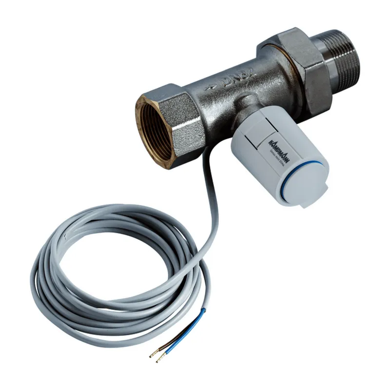Kampmann Thermoelektrisches Absperrv. DN32 Typ 30932 Anschl. 1 1/4Zoll 24VAC/DC Durchg.