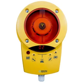 Kampmann Kanalrauchmelder, 24VAC/DC Luftentnahmerohr 60cm, IP65