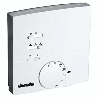 Kampmann Raumthermostat m. 3-Stufenschalter Typ 148916 und automatischer Umschaltung – Bild 2