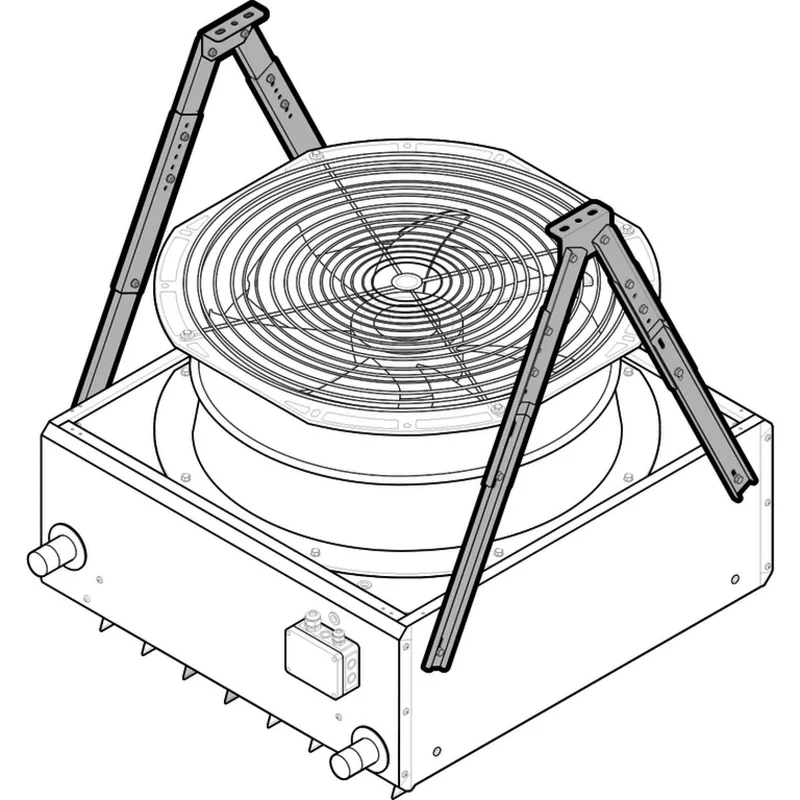 Kampmann Universal-2-Punkt-Konsole BG 48 1 kompletter Satz, Typ 38041