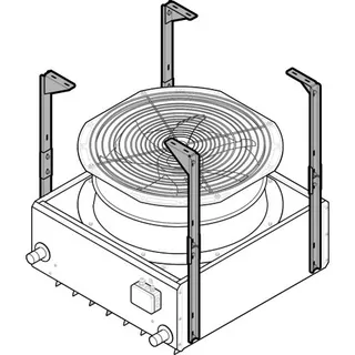 Kampmann Universal-4-Punkt-Konsole BG 48 1 kompletter Satz, Typ 38042 – Bild 2