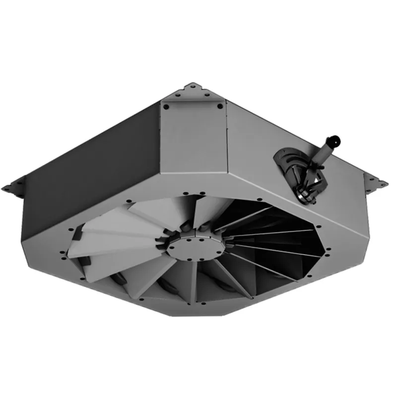 Kampmann Luftauslass KaMAX Multi Air MiX, BG:8 Stellung über Handhebel, Typ 38111