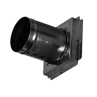 KM Primärluft Anschlussstutzen BG:0-4 f. 80mm Rohranschl., f. KWK KaCool D AF