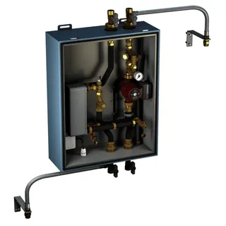 KM Hydraulikbox 20 kW zur Trennung Primär/Sekundär im isol.Gehäuse, KaClima