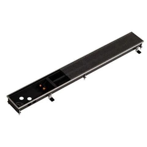 Kampmann Unterflurkonvektor QK nano 165/00 070/165/1100 Q-Rost Edelstahl