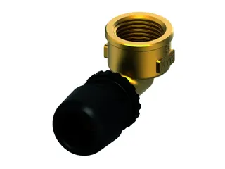 TECElogo-Ax Winkelübergangsmuffe Dimension 25 x Rp 3/4", Siliziumbronze
