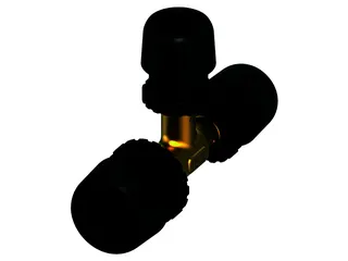 TECElogo-Ax T-Stück reduziert Dimension 25 x 16 x 20, Siliziumbronze