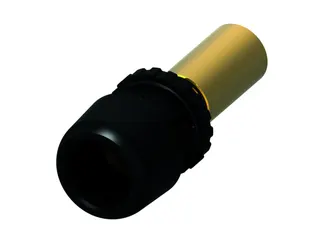 TECElogo-Ax Pressübergang Dimension 32 x 28, Siliziumbronze