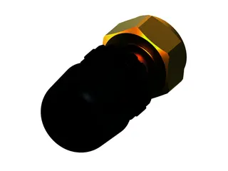 TECElogo-Ax Verschraubung, flachdichtend Dimension 20 x 1", Siliziumbronze