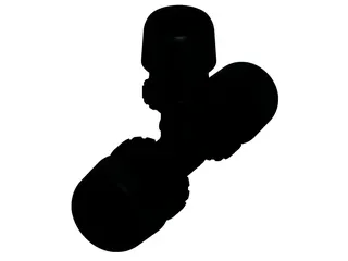 TECElogo-Ax T-Stück reduziert Dimension 20 x 16 x 20, PPSU