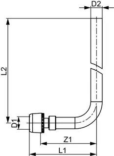 TECElogo-Ax Heizkörper-Montagewinkel 15 mm Dimension 16, CU vernickelt – Bild 5