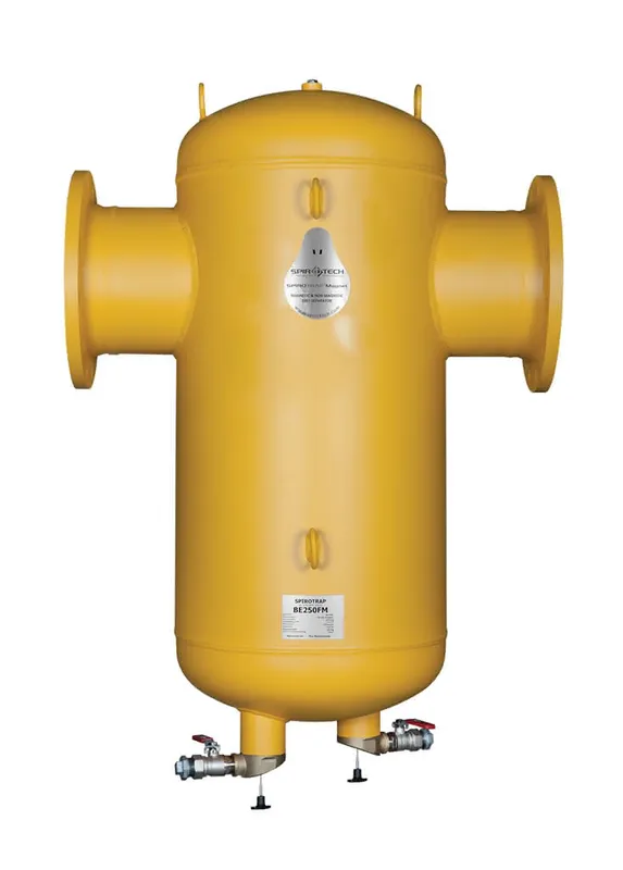 SP Schlammabscheider SpiroTrap Magnet DN 250 - Flansch, 10 bar / 110 Grad