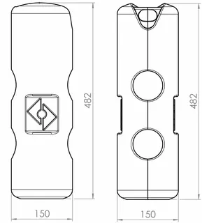 SP Isolierung SpiroCross (AX) passend für 1" + 1 1/4" + 1 1/2" IG – Bild 3